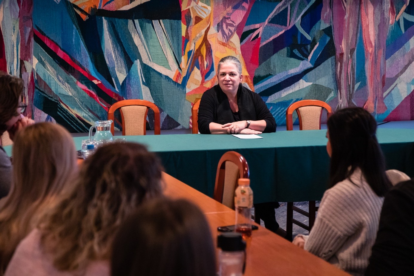 Ambassador Caroline Charette gave a lecture to the students of the Deák Ferenc Faculty of Law and Political Sciences of the Széchenyi István University.jpg